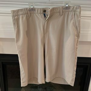 Khaki Adidas 4-way Stretch Golf Shorts Size 34